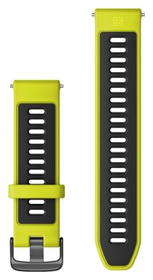 Garmin Forerunner 22 mm Silicone Wristband Amp Yellow Black Slate