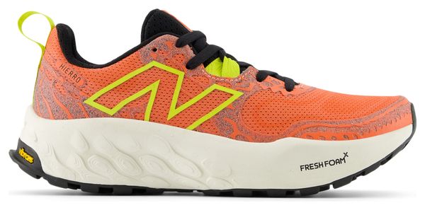 New Balance Fresh Foam X Hierro v8 Rosso Giallo Scarpe da Trail Donna