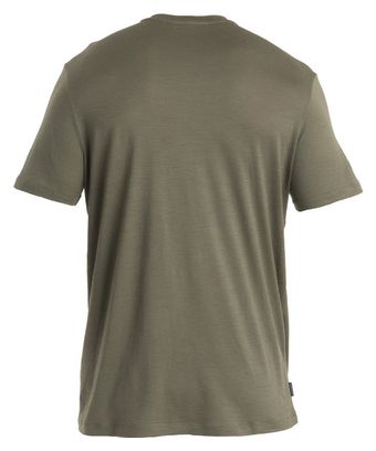 T-shirt Technique Icebreaker Mérinos 150 Tech Lite III Khaki