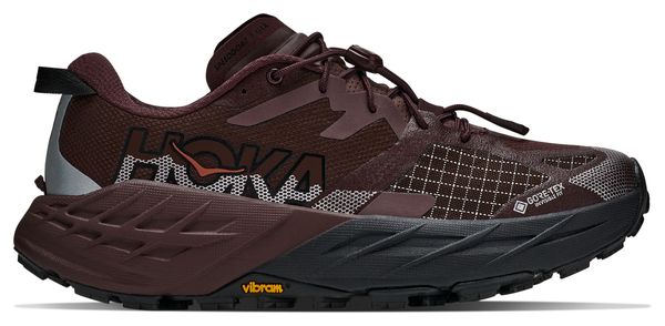 Hoka Speedgoat 7 GTX Trail Running Shoes for Women, Red/Black