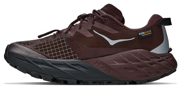 Hoka Speedgoat 7 GTX Trail Running Shoes for Women, Red/Black