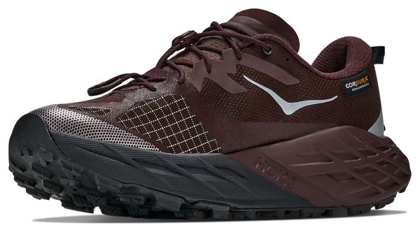 Hoka Speedgoat 7 GTX Trail Running Shoes for Women, Red/Black