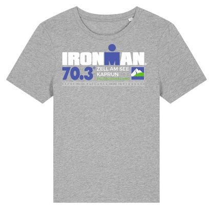 Ironman 70.3 Zell Am See Kurzarm T-Shirt Grau Damen