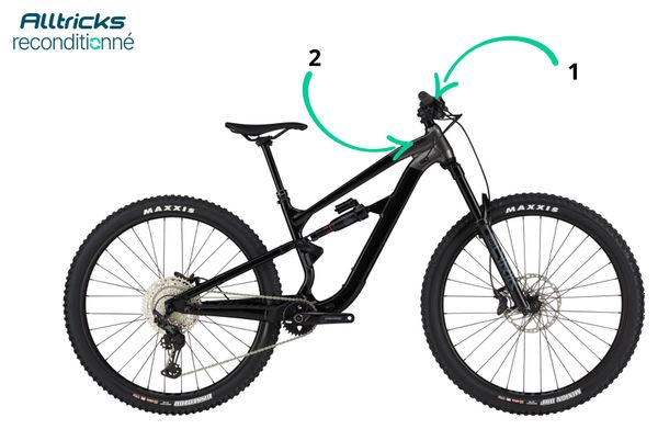 VTT Tout-Suspendu Cannondale Habit LT 2 Shimano SLX/XT 12V 29'' Noir - Produit Reconditionné