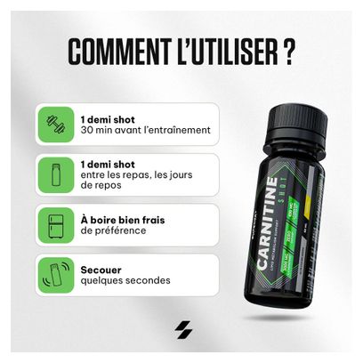 Carnitine Shot (60ml) - Superset Nutrition - Tropical -  L-carnitine