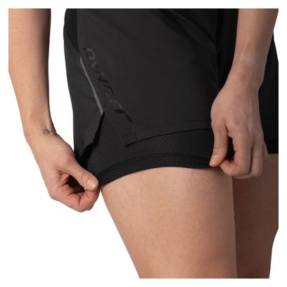 Pantaloncini donna Dynafit Alpine Pro 2-in1 Nero