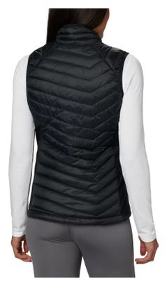 Columbia Powder Pass Vest Zwart Vrouwen L