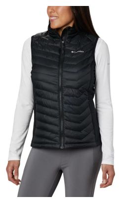 Columbia Powder Pass Vest Zwart Vrouwen L