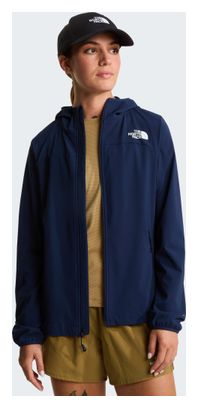 Chaqueta Softshell The North Face Nimble 2.0 Hoodie Azul Mujer