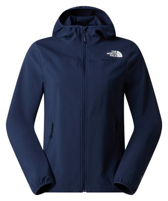 Chaqueta Softshell The North Face Nimble 2.0 Hoodie Azul Mujer