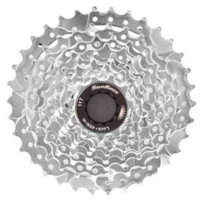 Cassette Route SunRace CSR96 9 V Argent