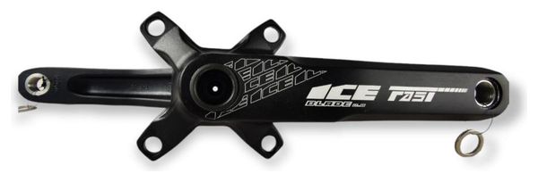 Ice Blade 2.0 BMX crankstel 24 mm Zwart