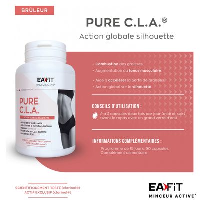 Lot de 2x Pure CLA - 90 capsules 1 acheté 1 offert
