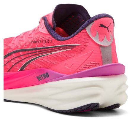 Zapatillas de running Puma Deviate Nitro 4 Hyrox Rosa para hombre