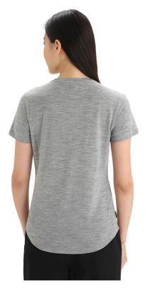 Icebreaker Sphere II Grey Merino Women's Short Sleeve T-Shirt