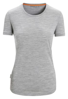 Icebreaker Sphere II Grey Merino Women's Short Sleeve T-Shirt