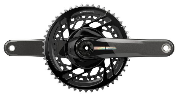 Guarnitura Sram Force D2 DUB 50-37 Denti 2x12V Nero (Senza Caso)