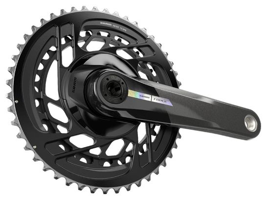 Sram Force D2 DUB 50-37 Tanden 2x12V Zwart crankstel (zonder kast)