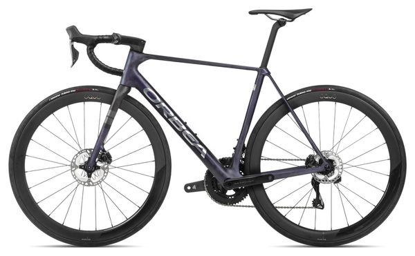 Vélo de Route Orbea Orca M20iLTD Shimano Ultegra Di2 12V 700 mm Bleu Violet Tanzanite Carbon Raw 2024