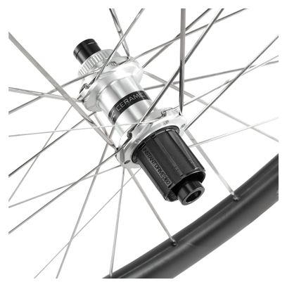 Paire de Roues Mavic Cosmic SLR 45 Disc 700mm | 12x100 - 12x142 mm | Centerlock | Argent