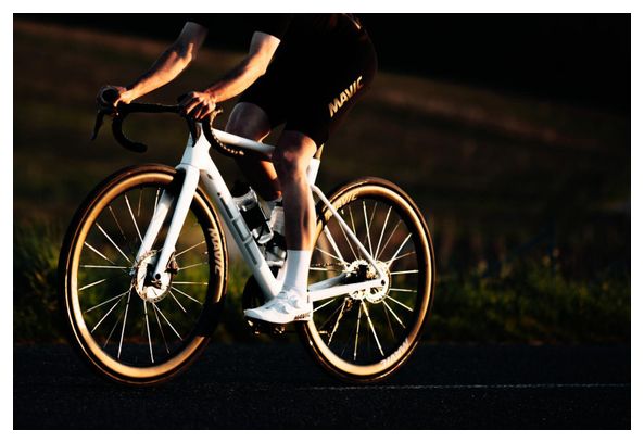 Paire de Roues Mavic Cosmic SLR 45 Disc 700mm | 12x100 - 12x142 mm | Centerlock | Argent