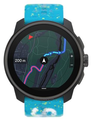 Montre GPS Suunto Race S Power Blue - Turquoise/Vert