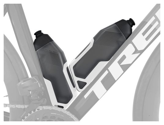 Bontrager RSL Aero Bottle and Bottle cage White/Grey