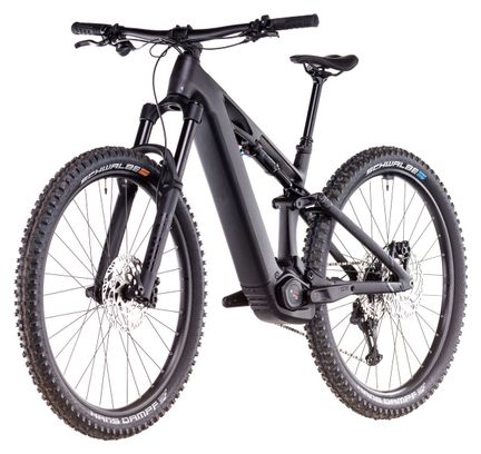 VTT Électrique Tout-Suspendu Cube Stereo Hybrid One44 HPC Race 800 Shimano Deore XT 12V 800 Wh 27.5'' Noir Blackline 2025