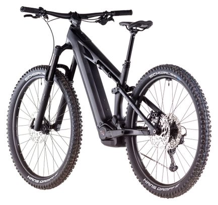 VTT Électrique Tout-Suspendu Cube Stereo Hybrid One44 HPC Race 800 Shimano Deore XT 12V 800 Wh 27.5'' Noir Blackline 2025