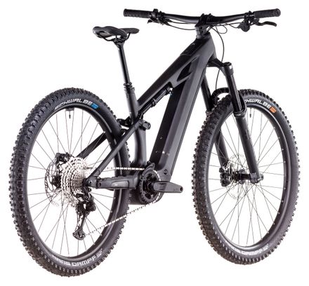 VTT Électrique Tout-Suspendu Cube Stereo Hybrid One44 HPC Race 800 Shimano Deore XT 12V 800 Wh 27.5'' Noir Blackline 2025