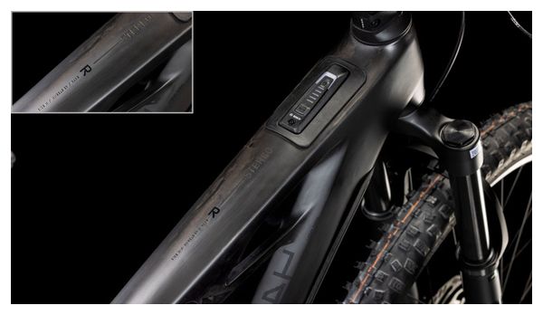 VTT Électrique Tout-Suspendu Cube Stereo Hybrid One44 HPC Race 800 Shimano Deore XT 12V 800 Wh 27.5'' Noir Blackline 2025