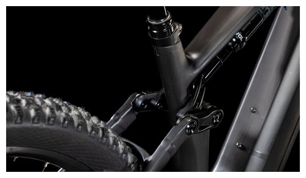 VTT Électrique Tout-Suspendu Cube Stereo Hybrid One44 HPC Race 800 Shimano Deore XT 12V 800 Wh 27.5'' Noir Blackline 2025