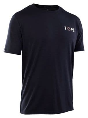 ION Seek Graphic Black Men's short sleeve MTB jersey