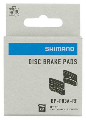 Pastiglie freno in resina Shimano P03A-RF per freni Shimano XTR / Deore XT (4 pistoncini)