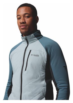 Columbia Arctic Crest Hybrid Fleece Jacket Blue