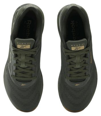 Zapatillas de entrenamiento Reebok Nano X5 caqui unisex