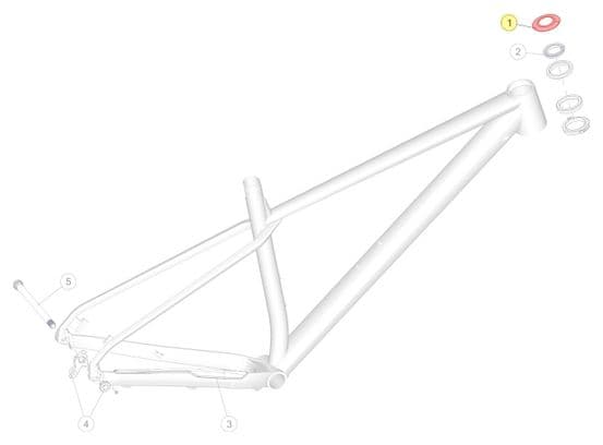 BMC Topcone Standaard Stuurpen voor BMC Fourstroke 01 en Twostroke 01