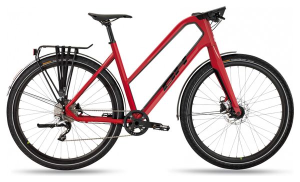 Bicicleta de Ciudad BH Oxford Jet Shimano Deore XT 10V 700 mm Roja
