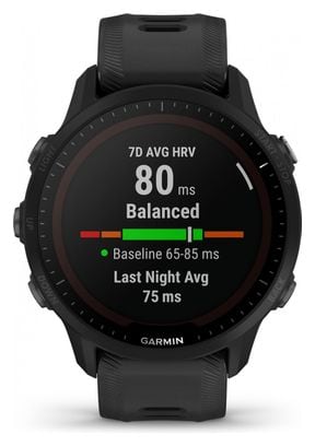 Garmin Forerunner 955 Solar Sport Watch Black