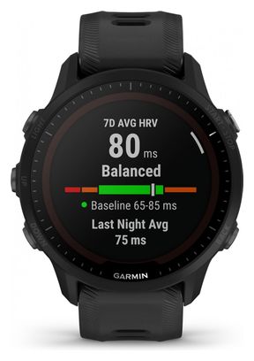 Orologio sportivo Garmin Forerunner 955 solare nero