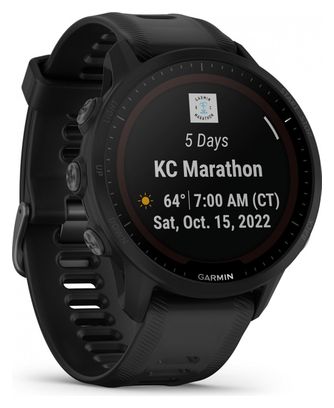 Montre de Sport Garmin Forerunner 955 Solar Noir