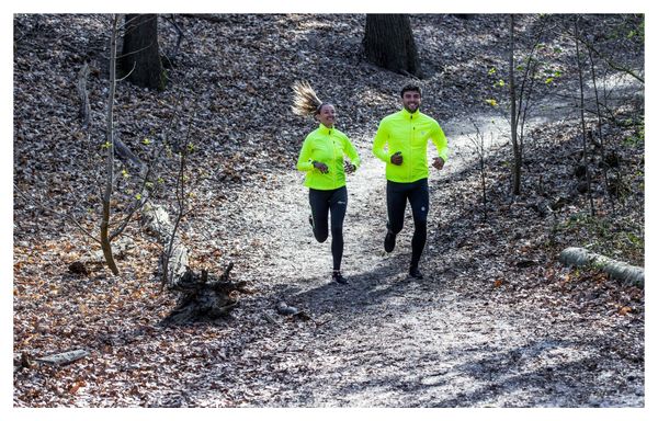 Veste Running Rogelli Core - Homme - Fluor