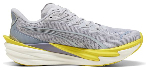 Zapatillas de running Puma Deviate Nitro 4 Gris/Amarillo Hombre