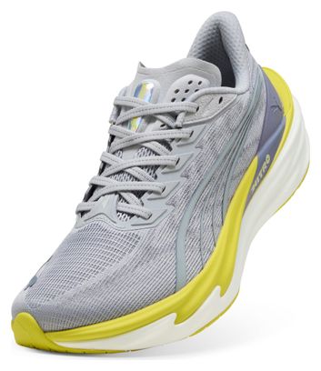 Zapatillas de running Puma Deviate Nitro 4 Gris/Amarillo Hombre