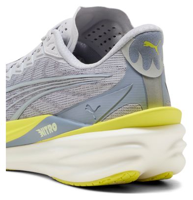 Zapatillas de running Puma Deviate Nitro 4 Gris/Amarillo Hombre