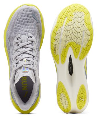 Zapatillas de running Puma Deviate Nitro 4 Gris/Amarillo Hombre