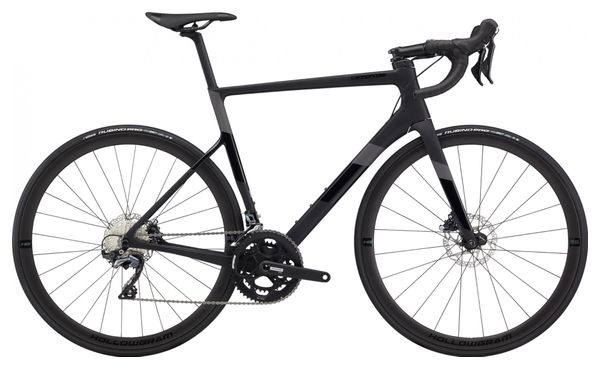 Bicicletta da strada Cannondale SuperSix EVO Carbon Disc Ultegra Shimano Ultegra 11S 700 mm nero opaco 2020