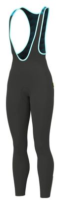Culotte largo con tirantes para mujer Alé K-Atmo 2.0 Negro
