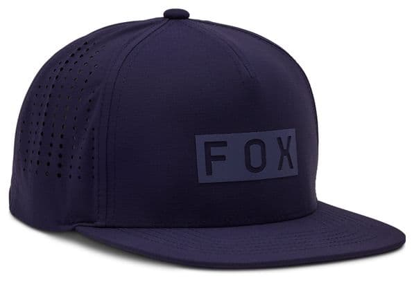 Fox Snapback Wordmark Tech Cap Blau OS