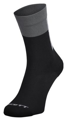 Calzini Scott Block Stripe Crew Nero Grigio 